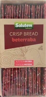 Tostas Salutem Crisp Bread Beterraba