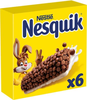 Barras de Cereais Nesquik