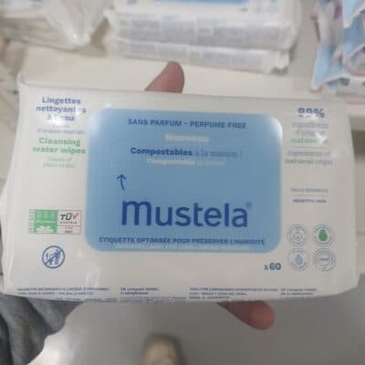 Toalhetes Mustela Limpeza 0% Perfumado