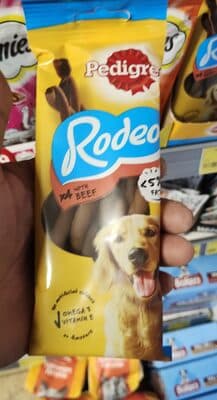 Snacks para Cão Rodeo Pedigree com Vaca