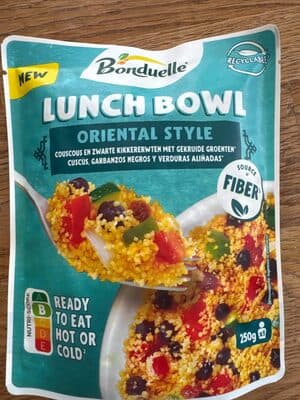 Lunch Bowl Bonduelle Oriental