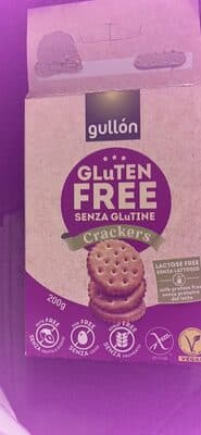 Bolacha Gullon Crackers sem Glúten