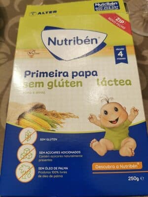 Papa Láctea Nutriben Primeira Papa