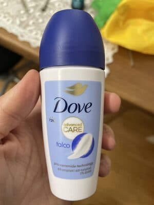 Desodorizante Roll On Dove Advanced Talc Soft