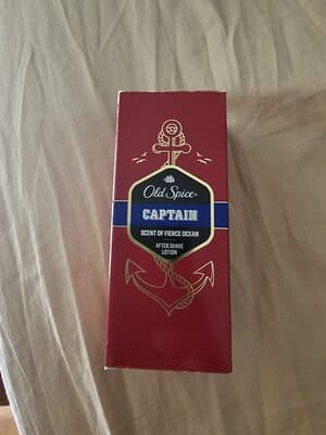 After Old Spice Captain Shave Loção