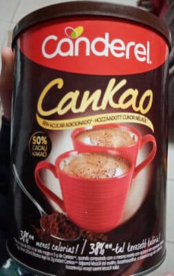Achocolatado Canderel com -50% Açúcar