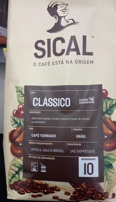Café Sical em Grão 5 Estrelas