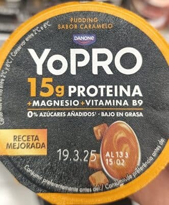 Pudim Yopro Caramelo