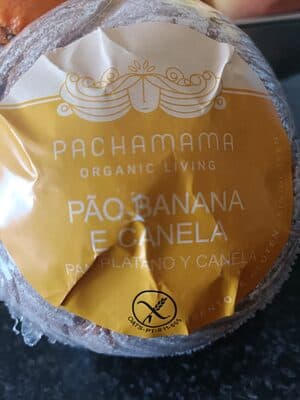 Pão Pachamama sem Glúten Banana e Canela