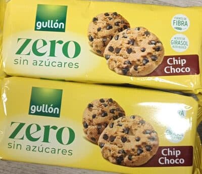 Bolacha Gullon Zero Chip Chocolate sem Açúcar