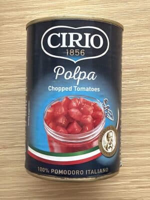 Tomate Pelado Cirio Cubos