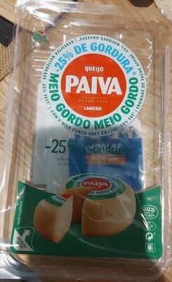 Queijo Paiva Meio Gordo Fatias