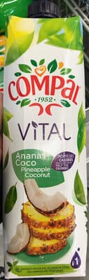 Néctar Light Compal Vital Ananás e Coco