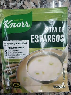 Sopa de Espargos Knorr
