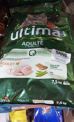 Ração para Gato Ultima Adult com Frango