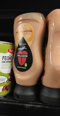 Molho Paladin Cocktail Picante Top Down