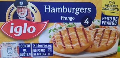 Hamburgueres Iglo Frango sem Glúten