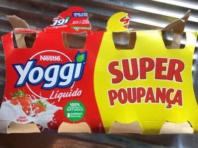 Iogurte Yoggi Líquido Morango