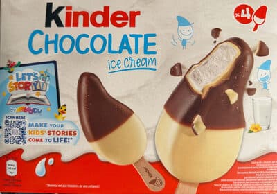 Gelado Kinder Chocolate