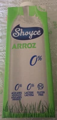 Bebida Shoyce Arroz 0% Açúcares