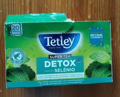 Chá Tetley Verde Detox Selinium