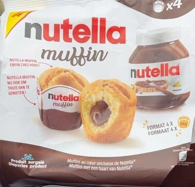 Muffin Nutella T4
