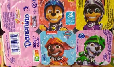 Iogurte Danonino Petit Morango e Banana