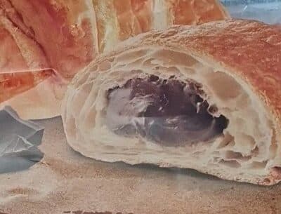 Croissant Aurora Recheado Cacau Avelã