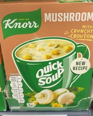 Quick Soup Knorr Cogumelos