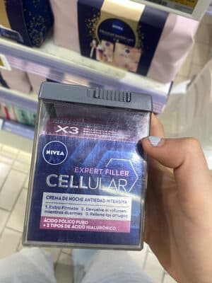 Creme de Rosto de Noite Cellular Filler +extra Firmeza Nivea
