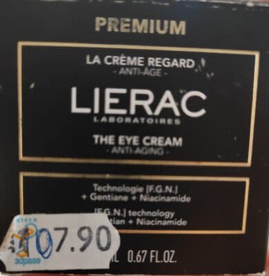 Creme Lierac Olhos Premium