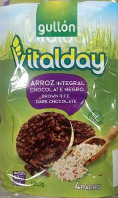 Tortitas Gullon Vitalday Arroz Chocolate