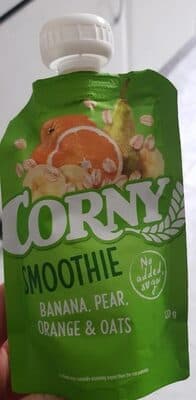 Saqueta Corny Banana Pêra Laranja e Aveia