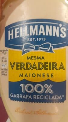 Maionese Hellmann's Top Down