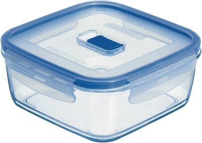 Caixa Quadrada Hermética Pure Box Active Luminarc 13 x 13 cm