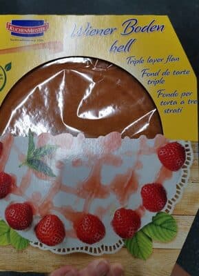 Base de Bolo Kuchen Meister 3 Camadas Baunilha