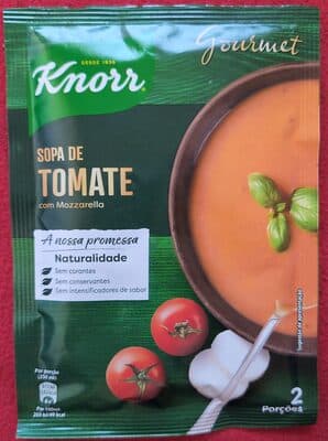 Sopa Tomate Mozarela Gour Knorr
