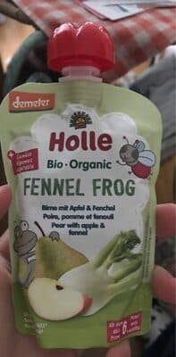 Saqueta BIO Holle Pera+maçã+funcho 6 m