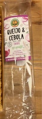 Crisps Cem Porcento Queijo Cebola