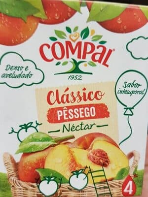 Néctar Compal Clássico Pessego