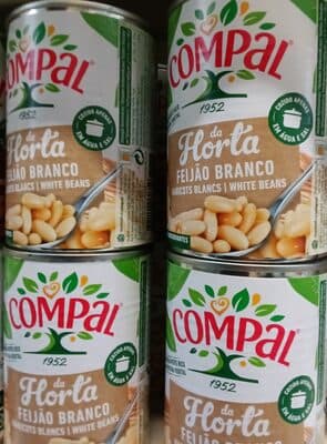 Feijão Compal da Horta Branco