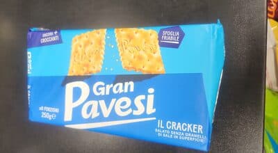 Crackers Gran Pavesi sem Sal na Superfície