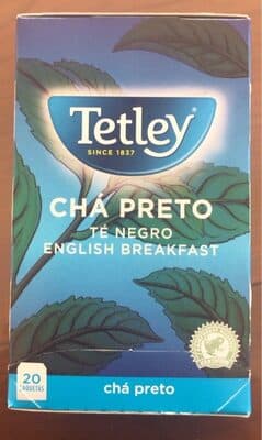 Chá Tetley Preto