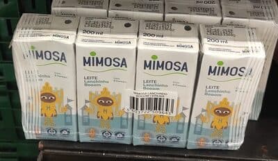 Leite Mimosa UHT Sabor Cereais