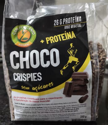 Choco Power Cem Porcento sem Glúten e sem Açúcar Adicionados