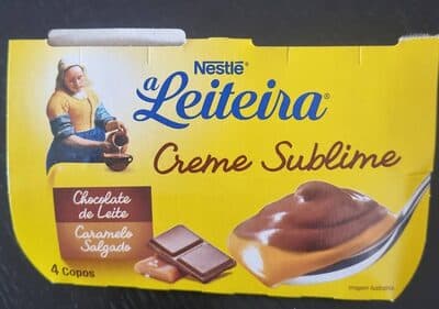 Sobremesa A Leiteira Chocolate /Caramelo