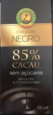 Chocolate Cem Porcento Negro 85% Cacau
