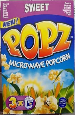 Pipocas Popz Micro Ondas Doces