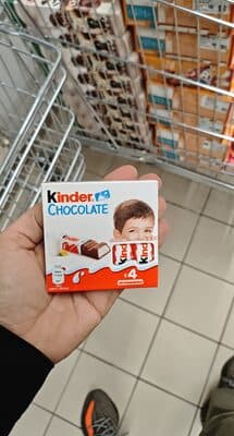 Chocolate Leite Kinder T4