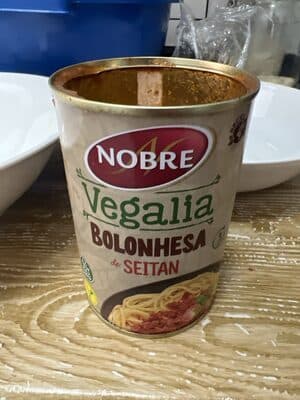 Bolonhesa Seitan Nobre Vegalia